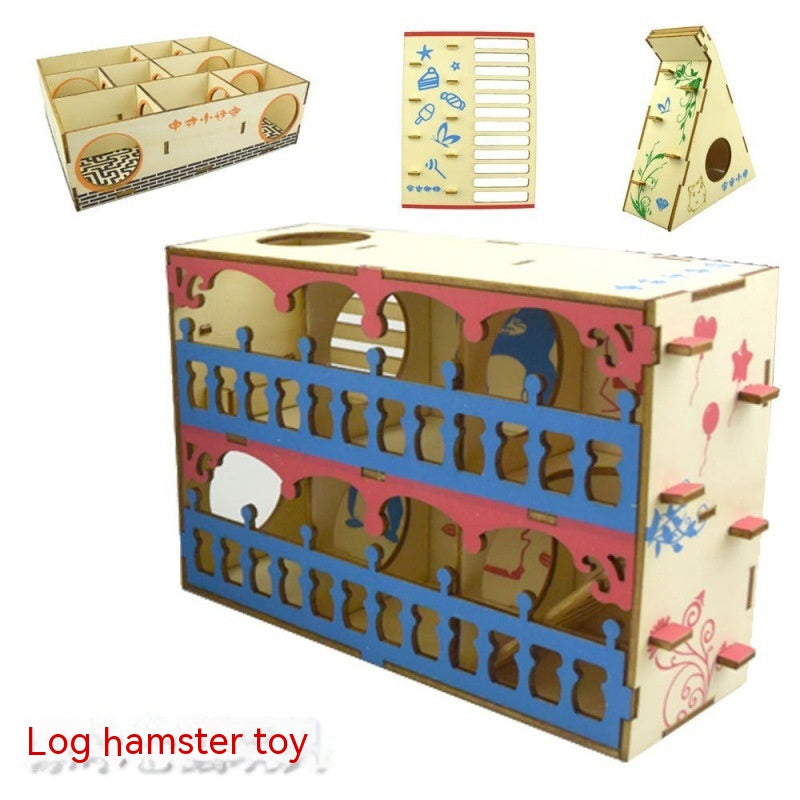 Minipet Training Maze Log Toy