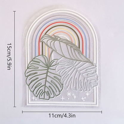 Autocollant en verre électrostatique Sun Catcher Rainbow Prism Suncather