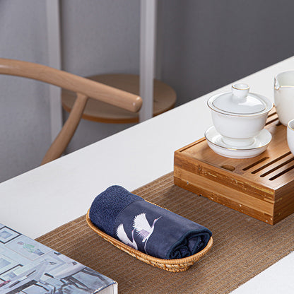 Bamboo towel holder