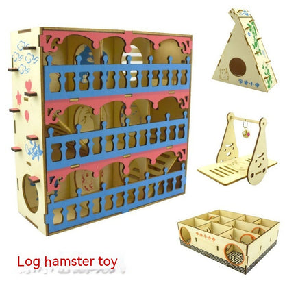 Minipet Training Maze Log Toy