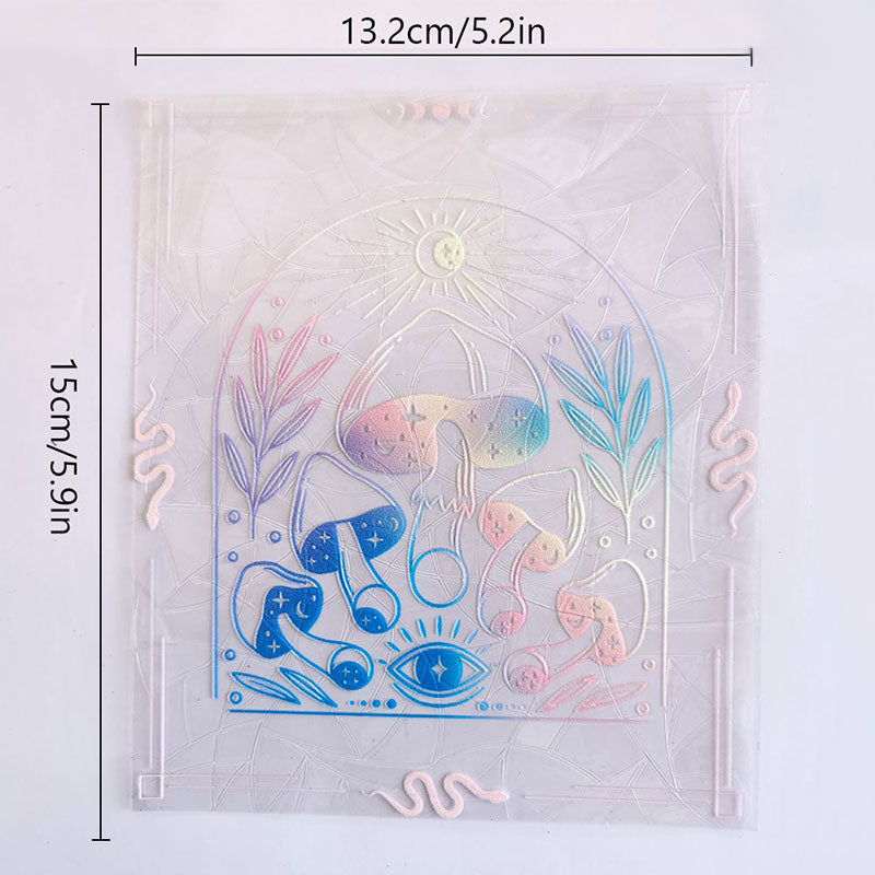 Autocollant en verre électrostatique Sun Catcher Rainbow Prism Suncather