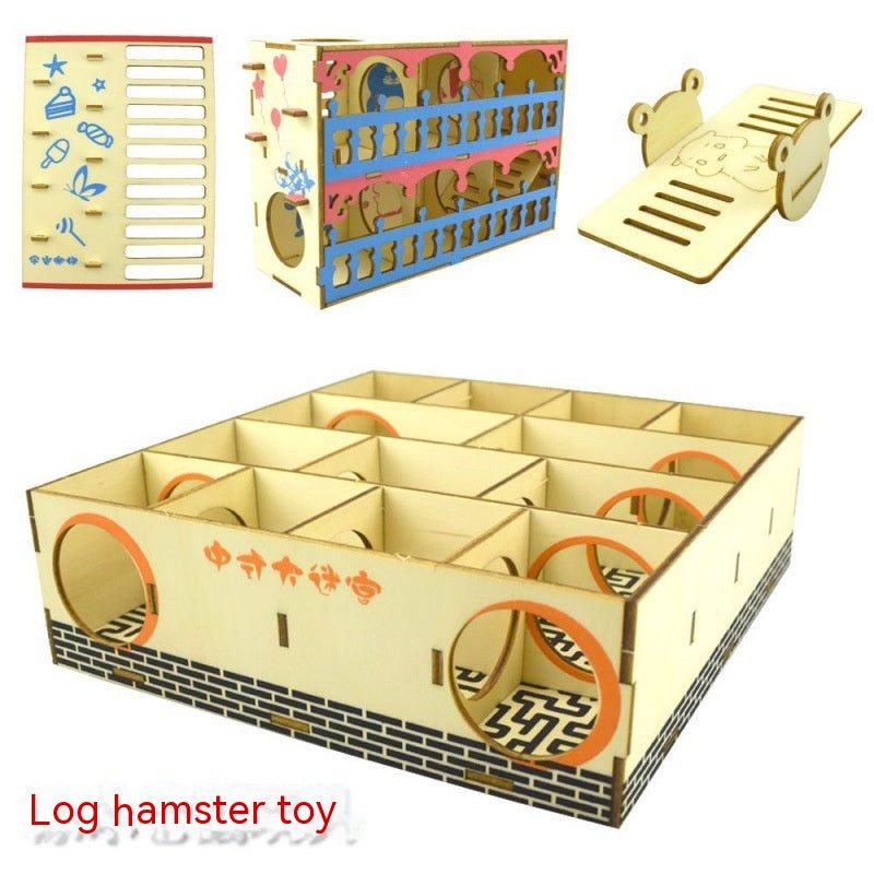 Minipet Training Maze Log Toy