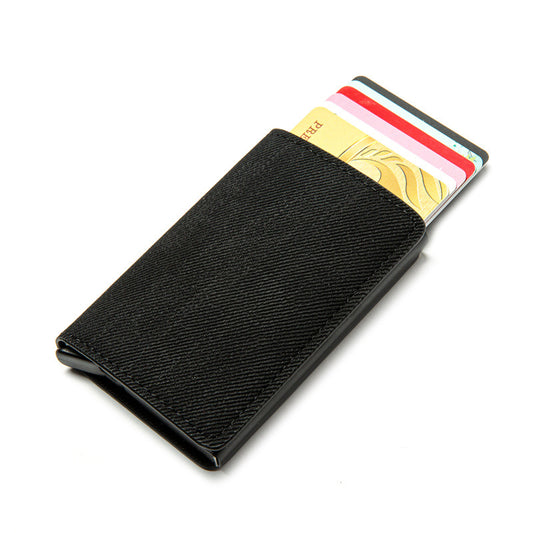 Anti-theft Credit Card Holder Anti-magnetic Wallet Card Holder Cowboy Metal Card Holder