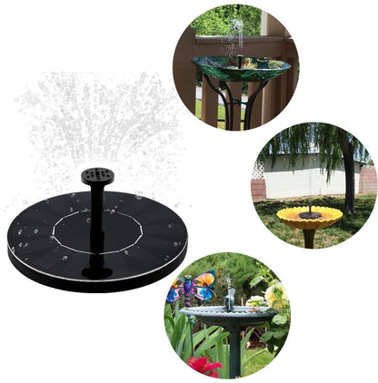 Automatic Outdoor Water Spray Pump Landscaping Decoration Small Holiday Courtyard Solar Fountain