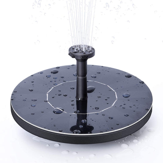 Automatic Outdoor Water Spray Pump Landscaping Decoration Small Holiday Courtyard Solar Fountain